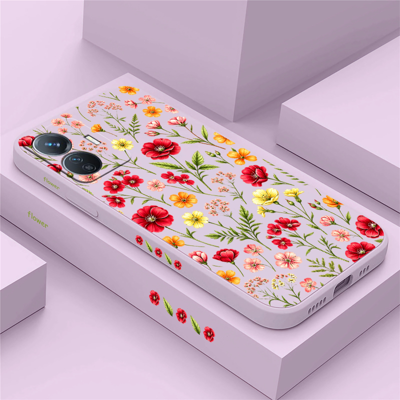 Vivo Y28 - Kolorowe etui na telefon z motywem