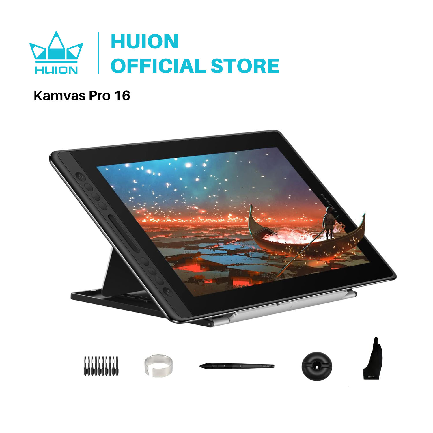 Huion Tablet Accessories - Huion Kamvas Pro 16 Tablet piórkowy