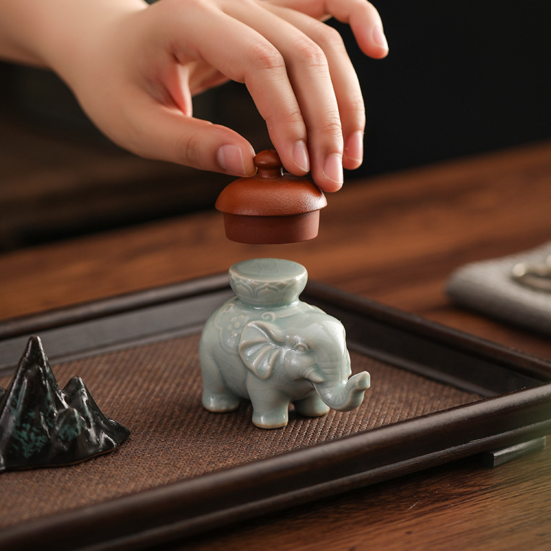 Unique Table Accessories - Kreatywny ceramiczny uchwyt na pokrywkę w