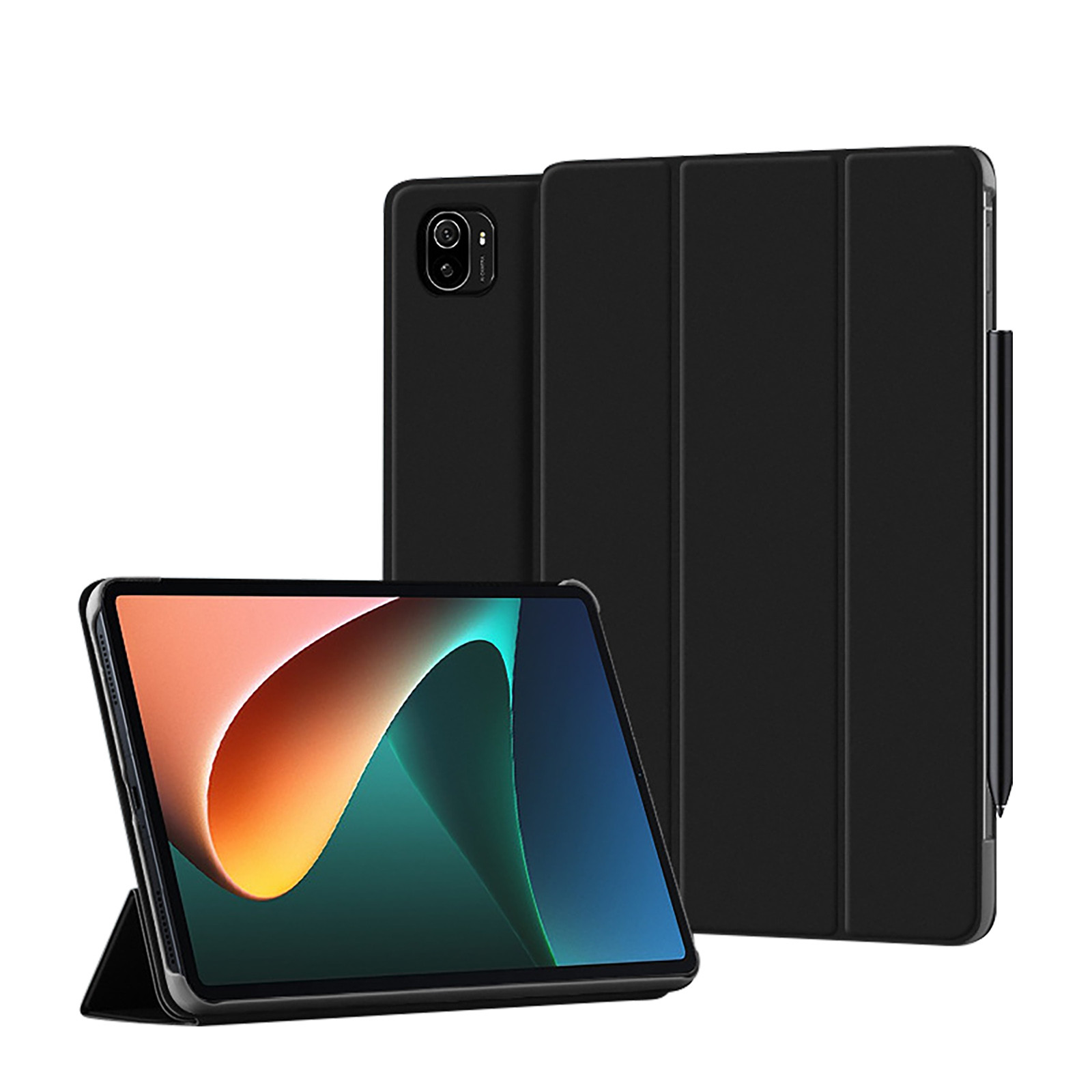 Best Tablet With Accessories - Składane etui z uchwytem, pokrowiec ochronny,
