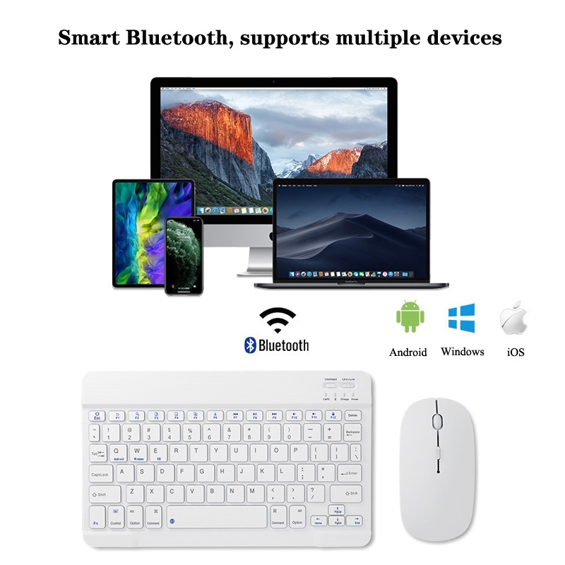 Uniwersalna bezprzewodowa klaw – Tablet Accessories Keyboard recenzja i cena