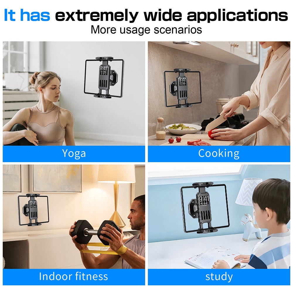 Uchwyt ścienny na telefon, sto – Tablet Stand Adjustable recenzja i cena