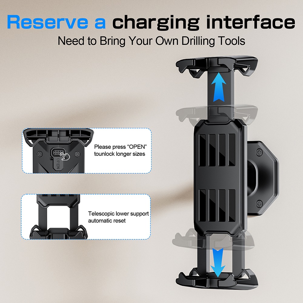 Uchwyt ścienny na telefon, sto – Tablet Stand Adjustable recenzja i cena