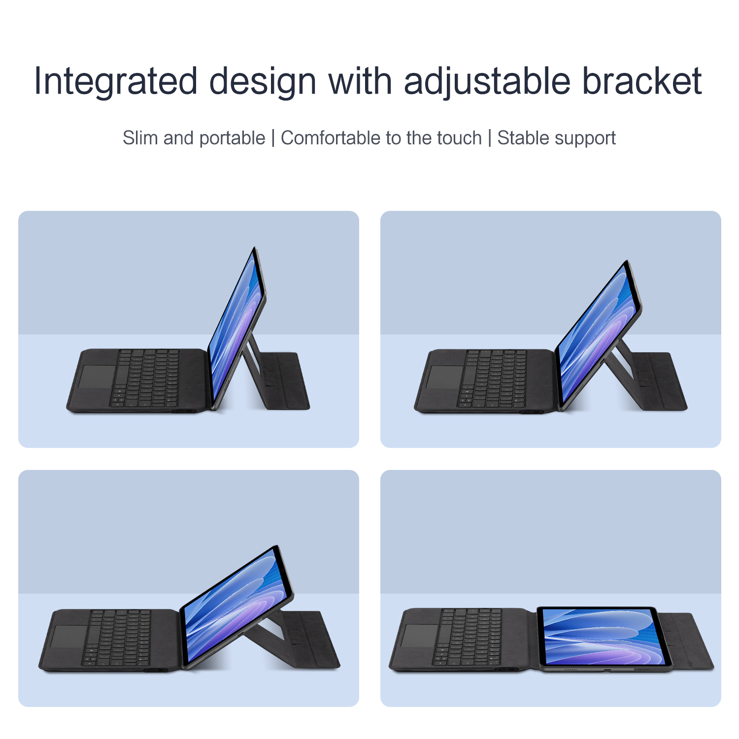 AJIUYU Klawiatura z touchpadem – Tablet Accessories Keyboard recenzja i cena