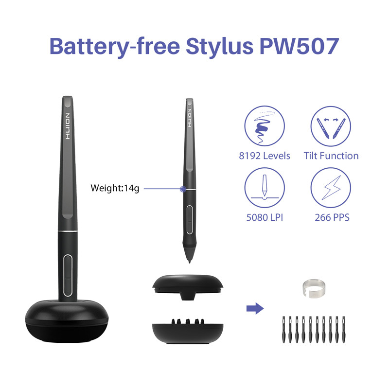 Huion Kamvas Pro 16 Tablet pió – Huion Tablet Accessories recenzja i cena