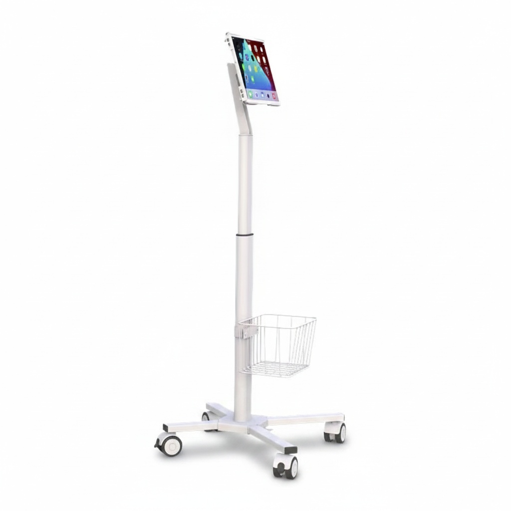 Wózek medyczny z regulowanym s – Tablet Stand Adjustable recenzja i cena