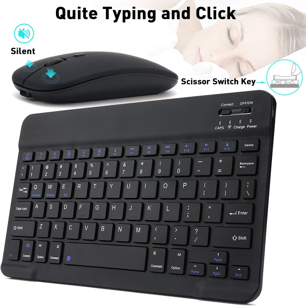 10-calowa bezprzewodowa mini k – Tablet Accessories Keyboard recenzja i cena