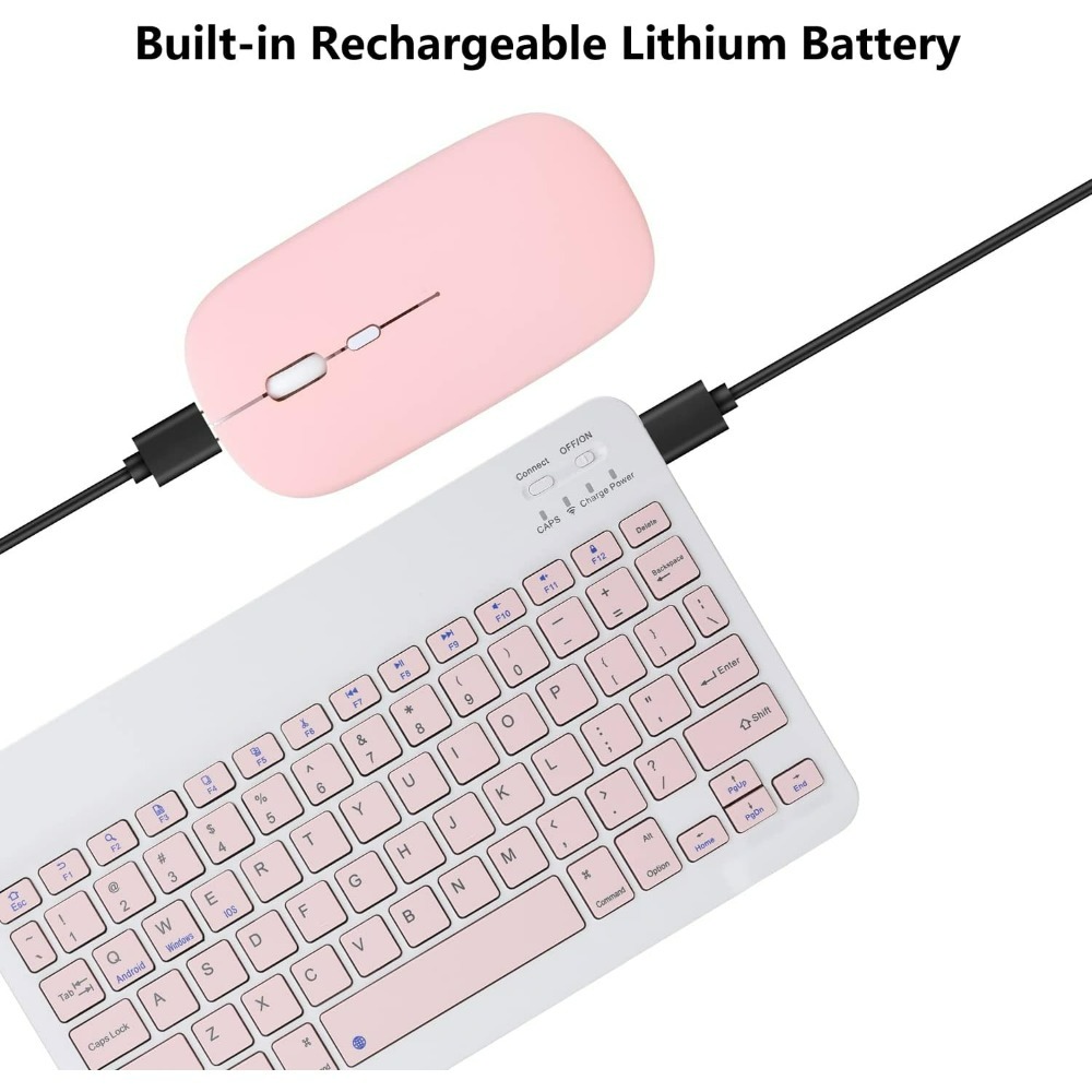 10-calowa bezprzewodowa mini k – Tablet Accessories Keyboard recenzja i cena