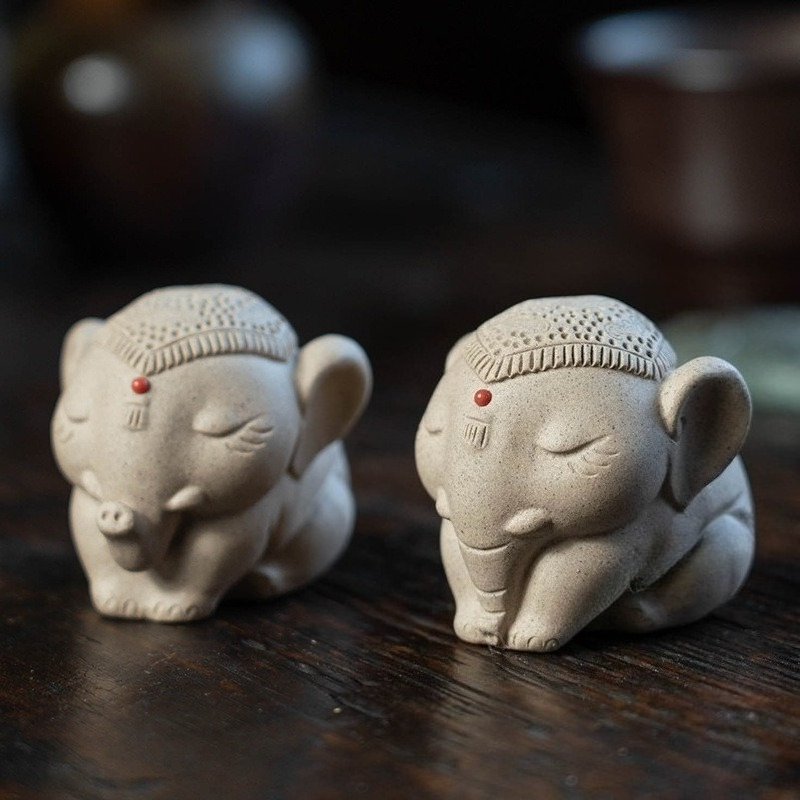 1 szt. Fioletowa Figurka Słoni – Unique Table Accessories recenzja i cena