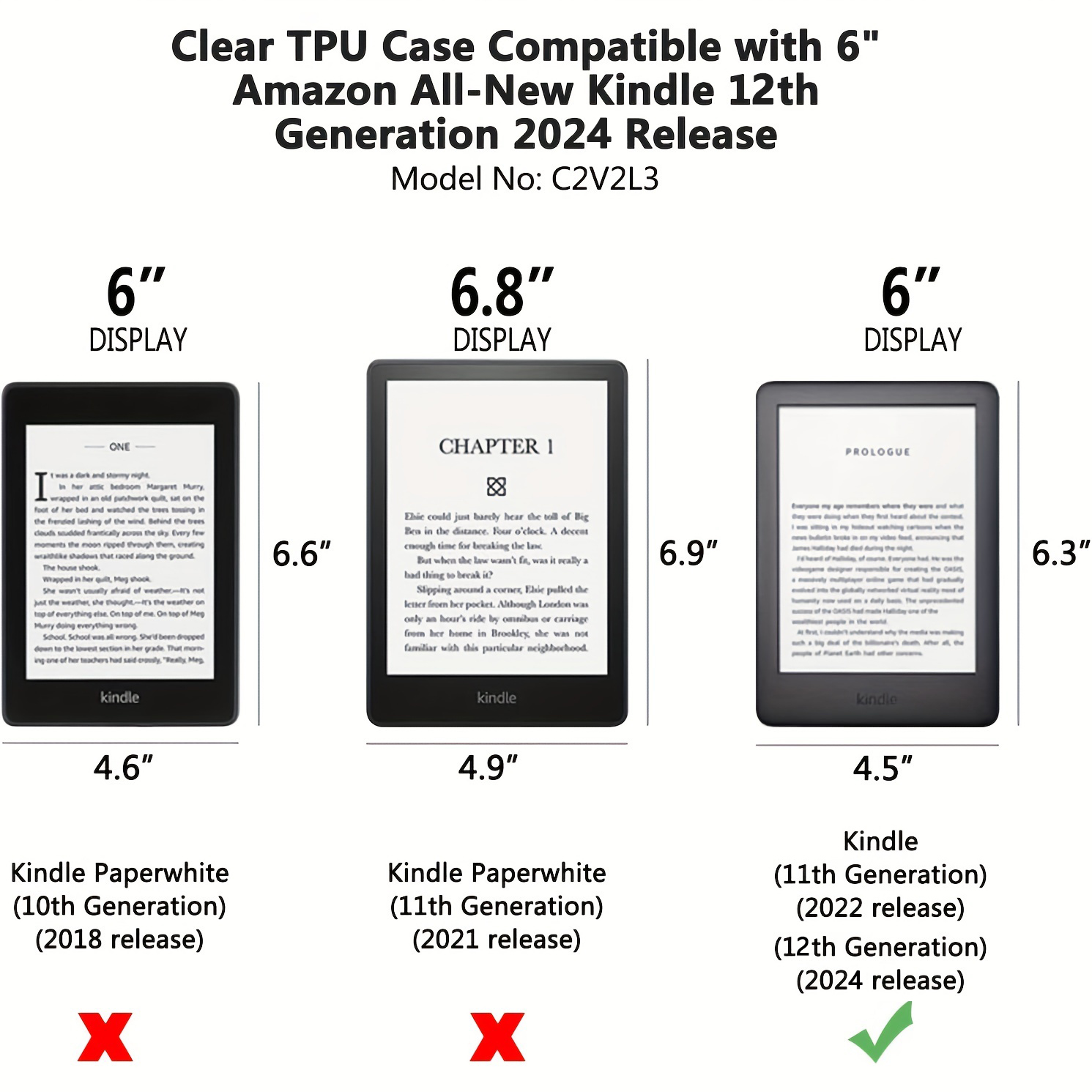 Silikonowe etui na 6-calowy, z – Kindle Tablet Accessories recenzja i cena