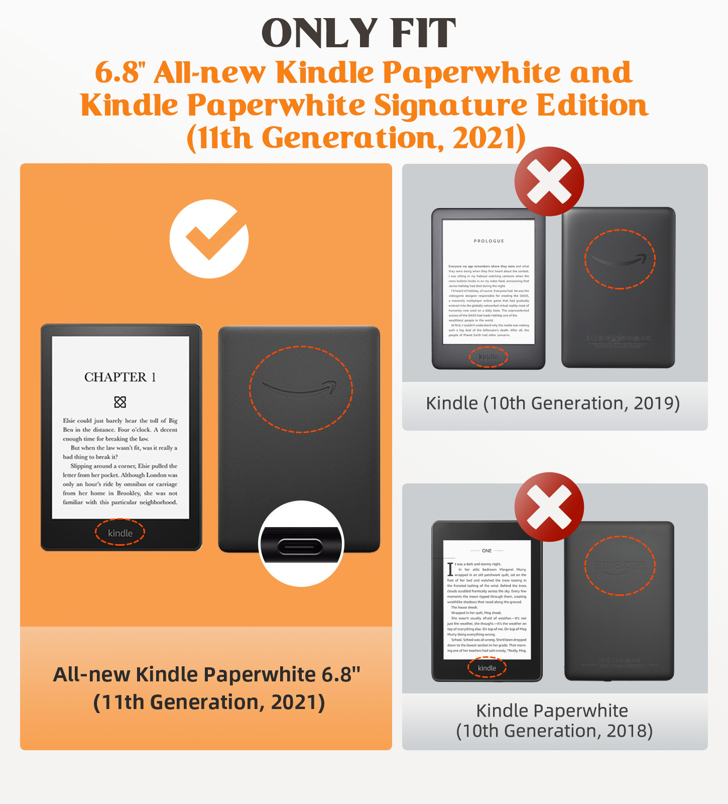 Etui na Kindle Paperwhite 7 ca – Kindle Tablet Accessories recenzja i cena