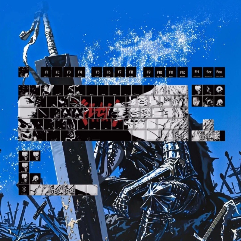 Klawisze BERSERK Anime, 98 kla – Tablet Accessories Keyboard recenzja i cena