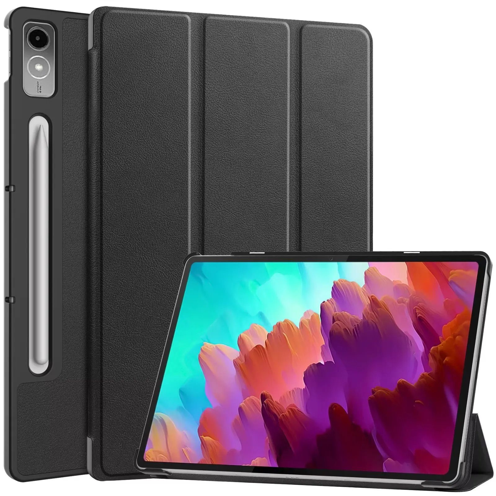 Skórzane etui ochronne z magne – Lenovo Tablet P12 Accessories recenzja i cena