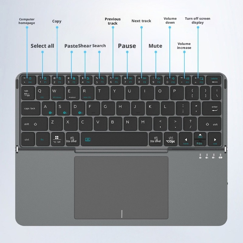 Składana klawiatura Ibox 11 do – Accessories For Android Tablet recenzja i cena